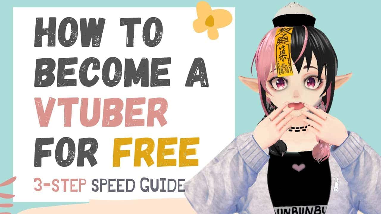 how to become vtuber for free